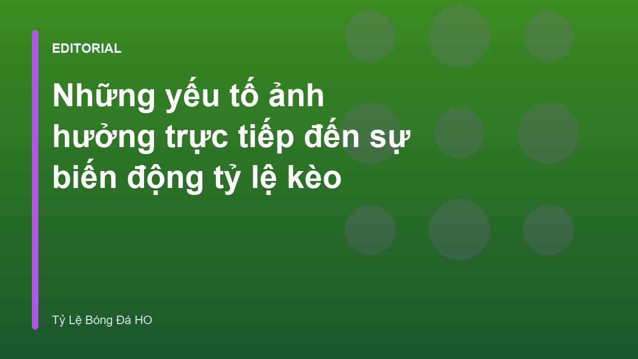Biểu đồ minh họa sự biến động tỷ lệ kèo bóng đá